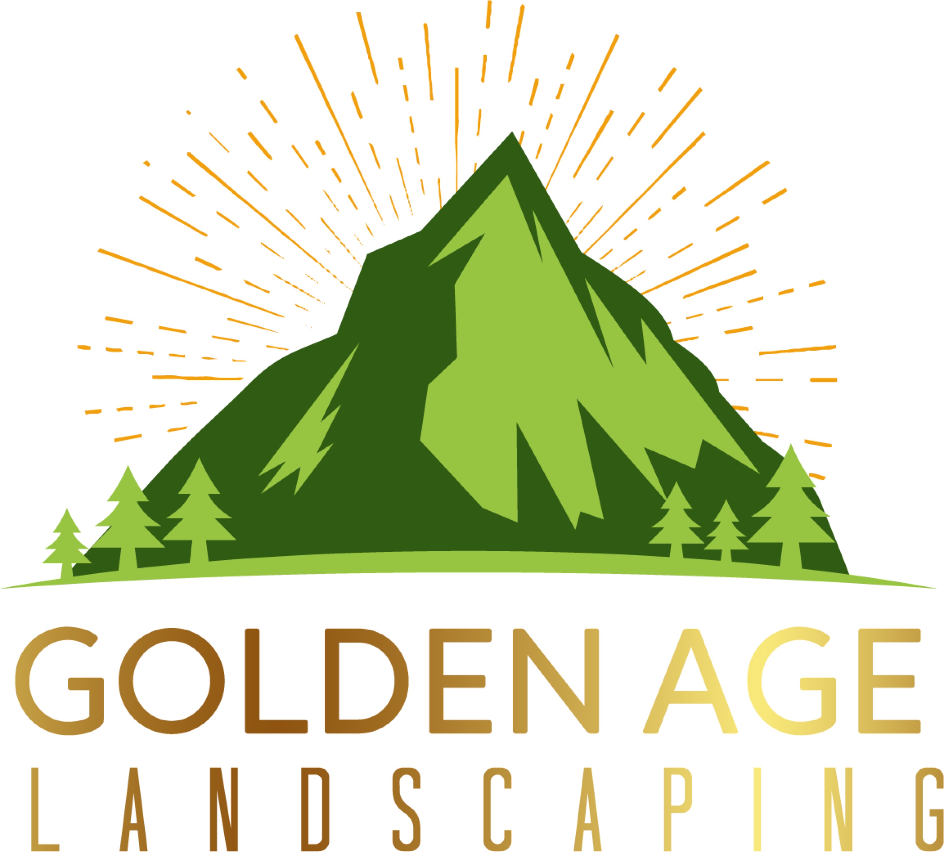 Golden Age Landscaping Logo