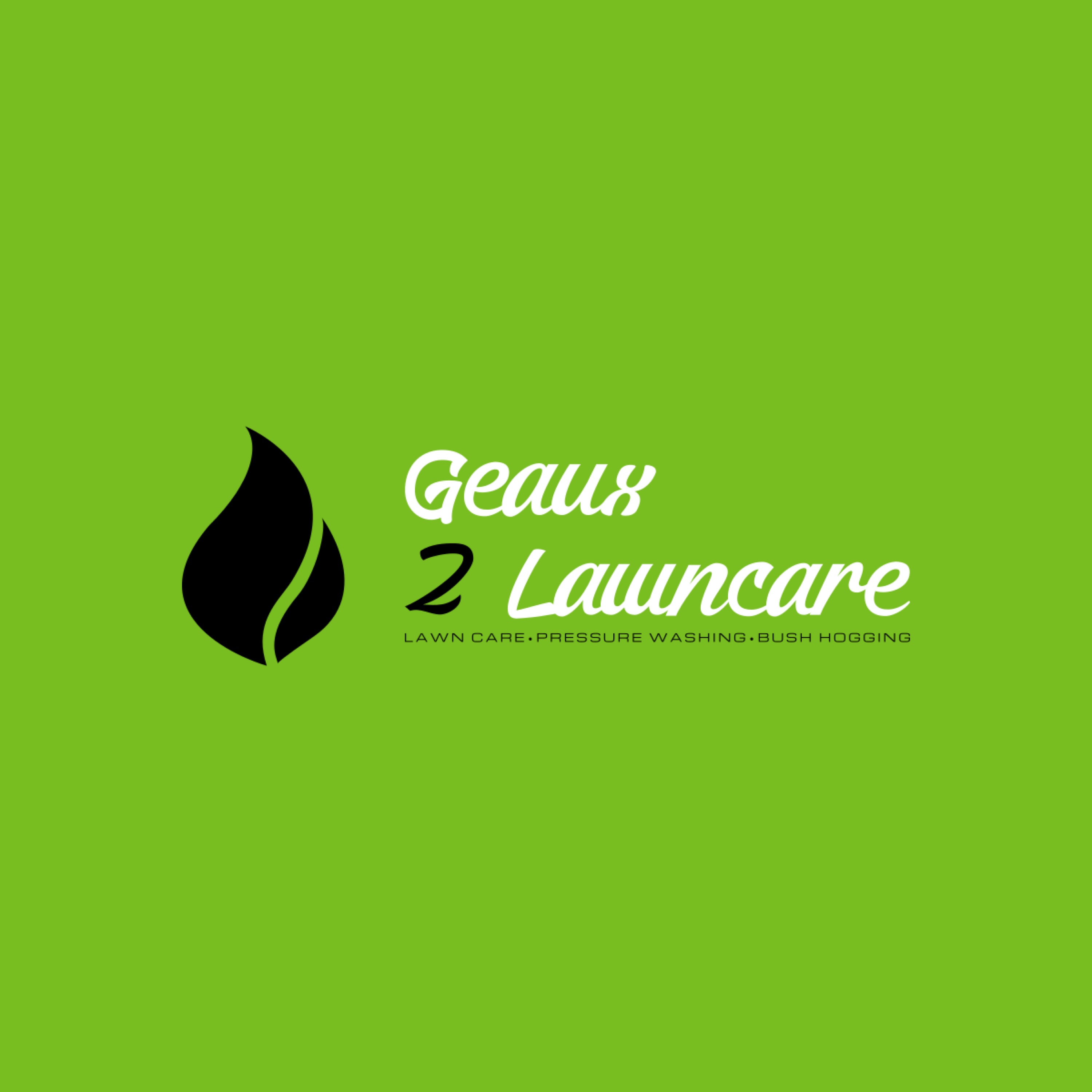 Geaux 2 Lawncare and Landscaping Logo