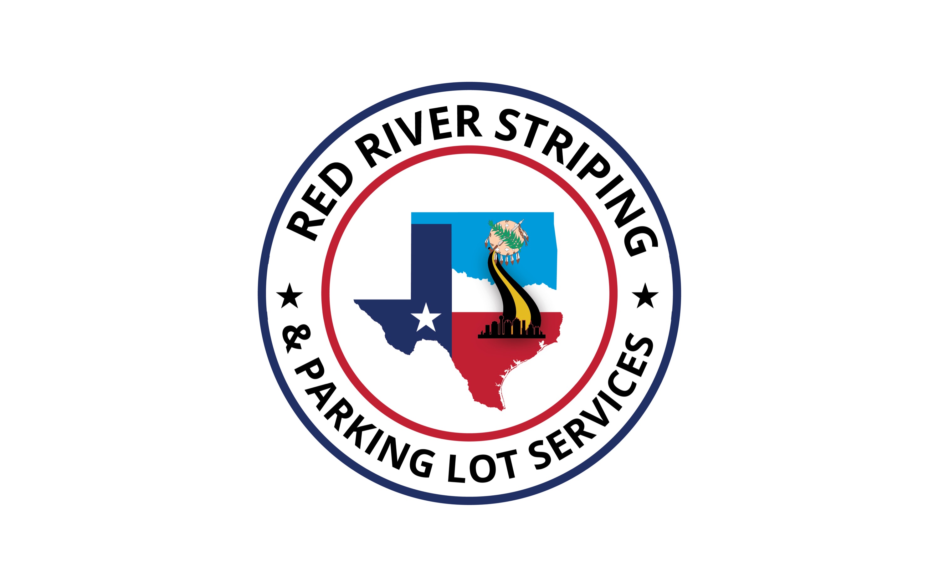 Red River Striping & Parking Lot Services Logo