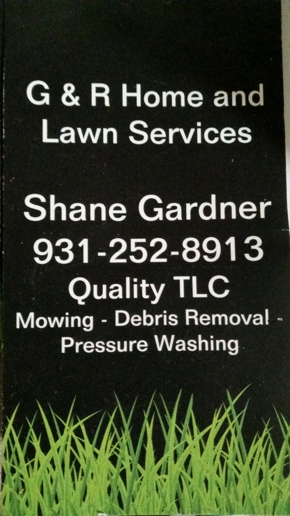 GnR Home and Lawn Service Logo