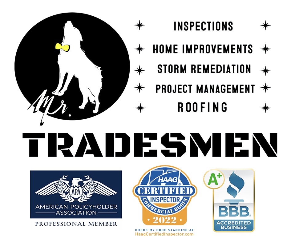Mr. Tradesmen Storm Remediation & Roofing Logo