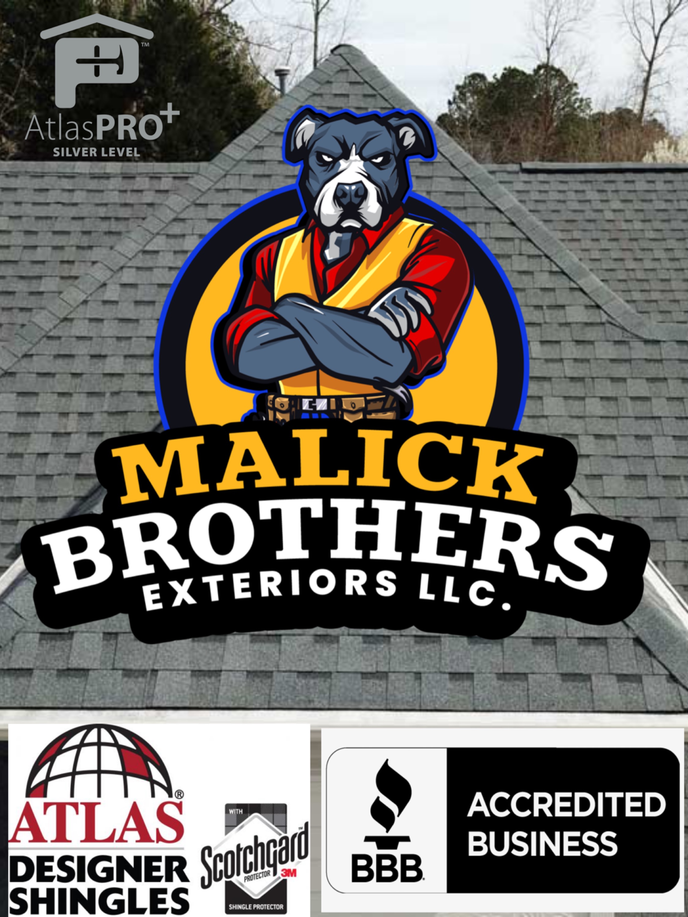 Malick Brothers Exteriors, LLC Logo