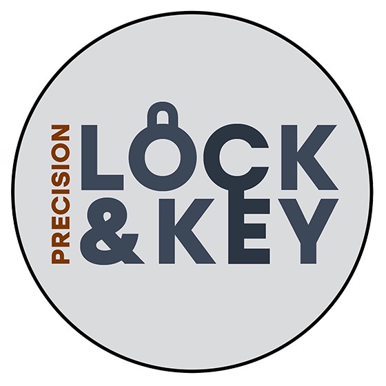 Precision Lock & Key Logo