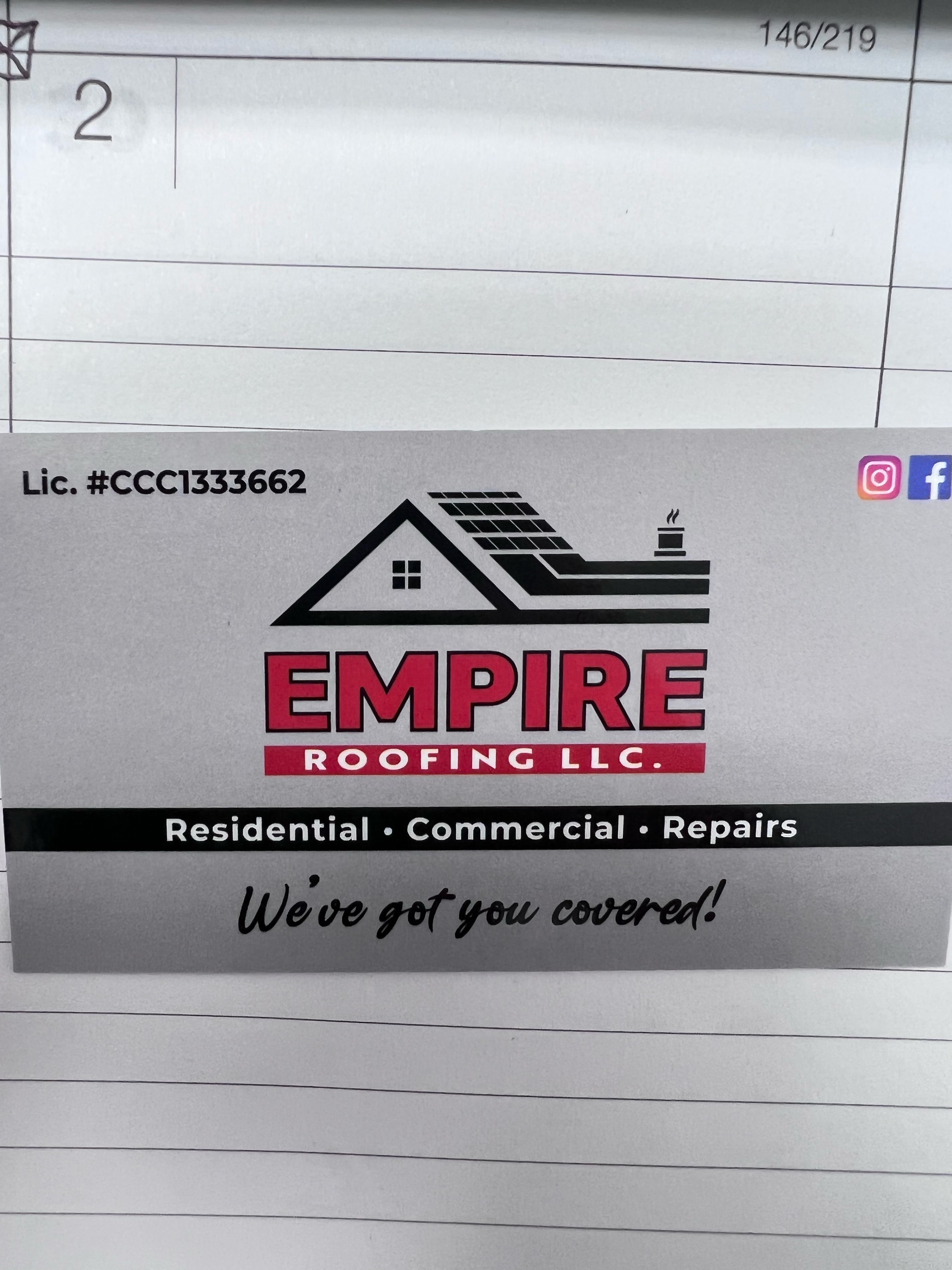Empire Roofing, LLC Logo