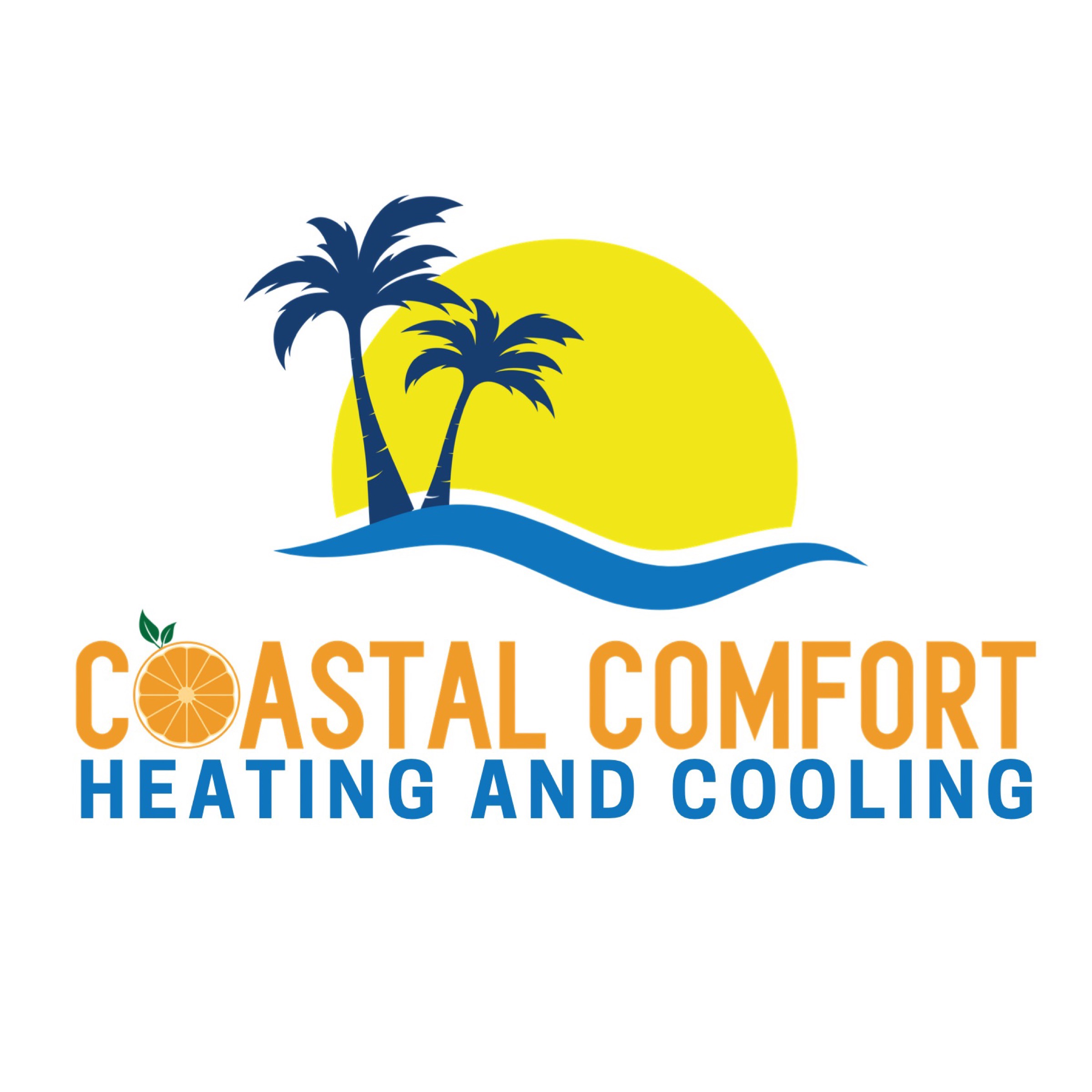 Coastal Comfort  Heating and Cooling Logo