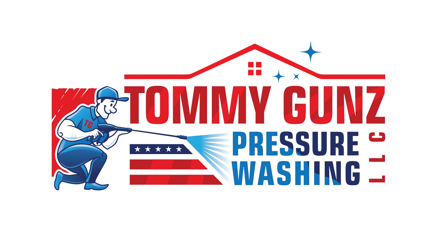 Tommy Gunz Pressure Washing LLC Logo