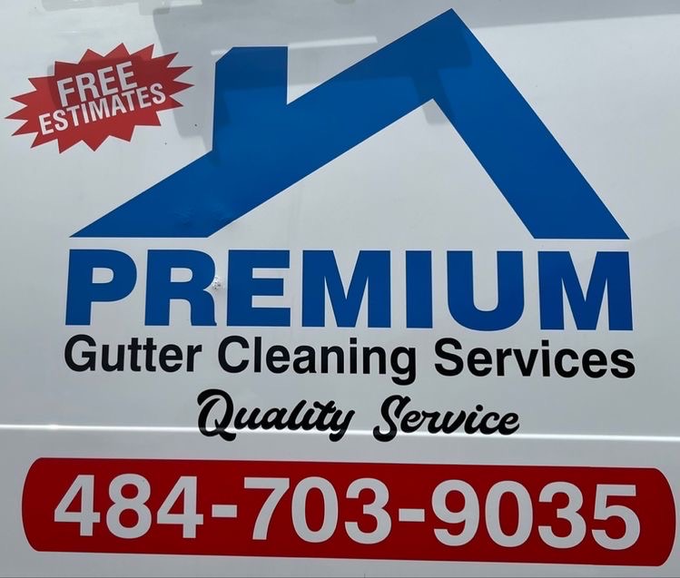 Premium Gutter Cleaning Services Logo