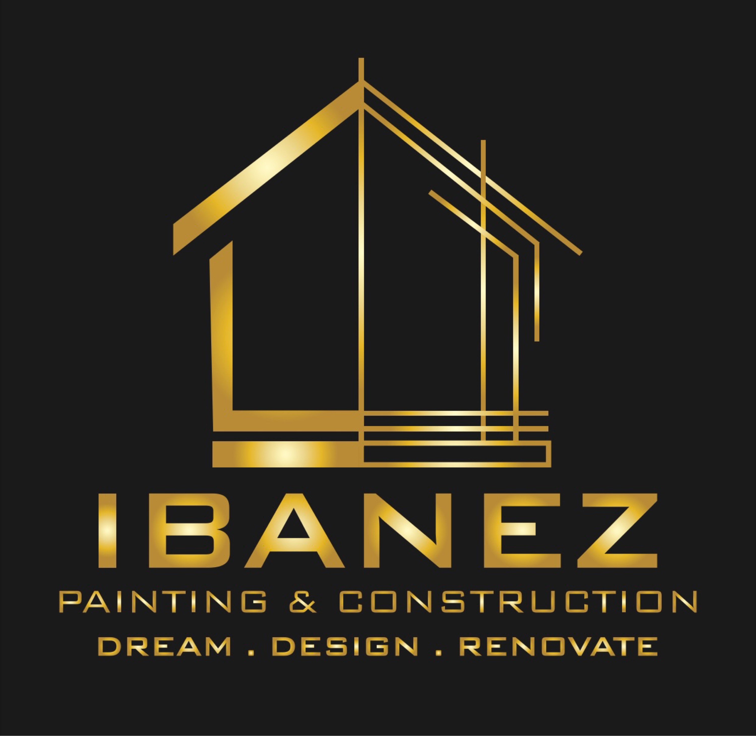 Ibanez Painting and Construction Logo