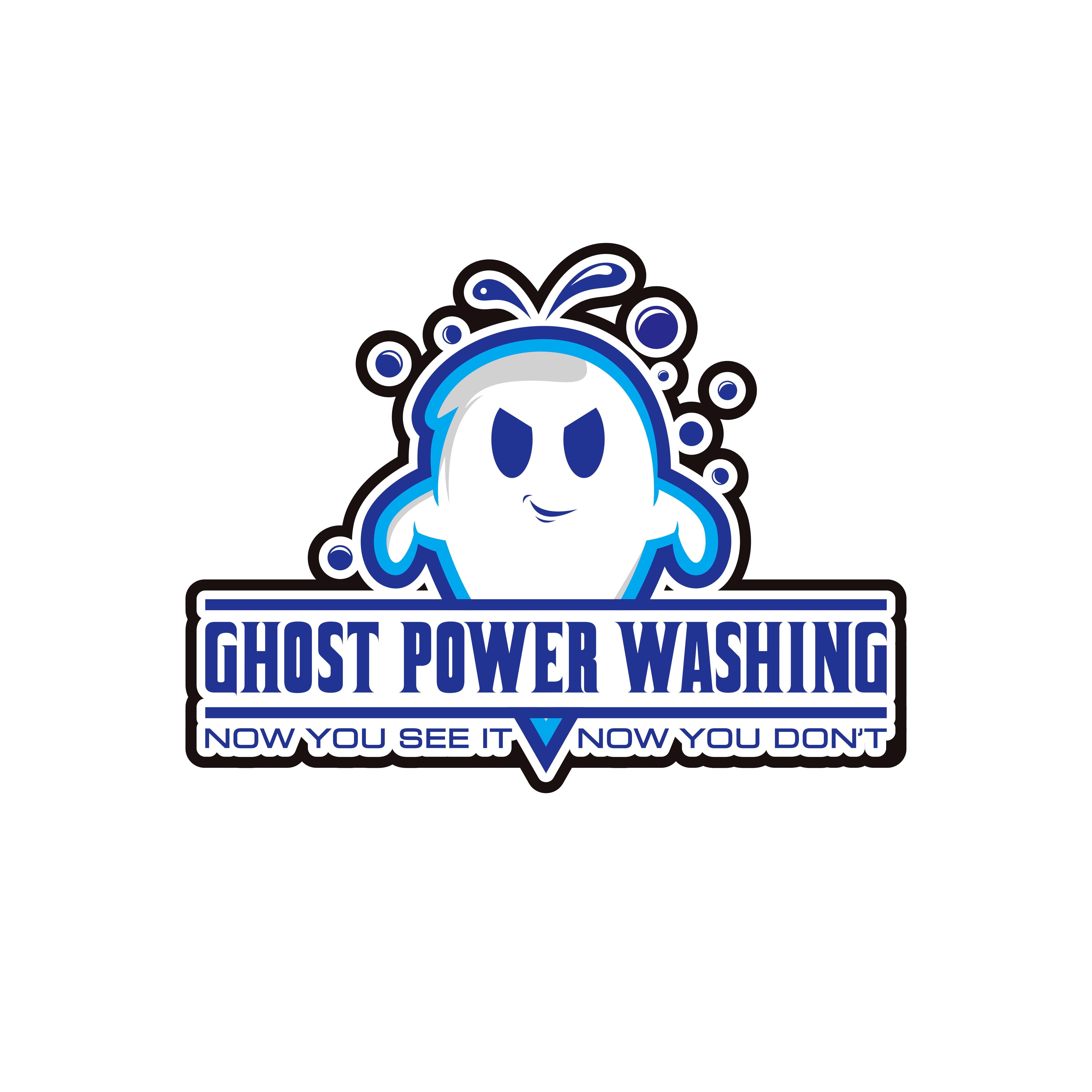 Ghost Power Washing Logo