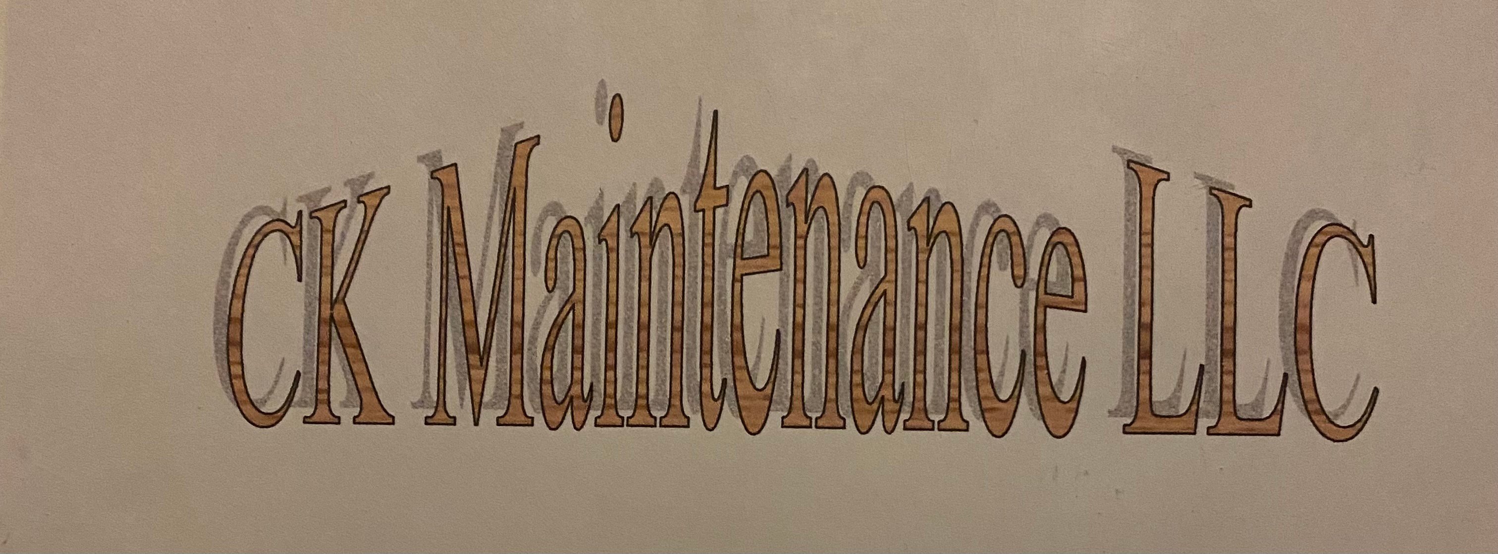 CK Maintenance Logo