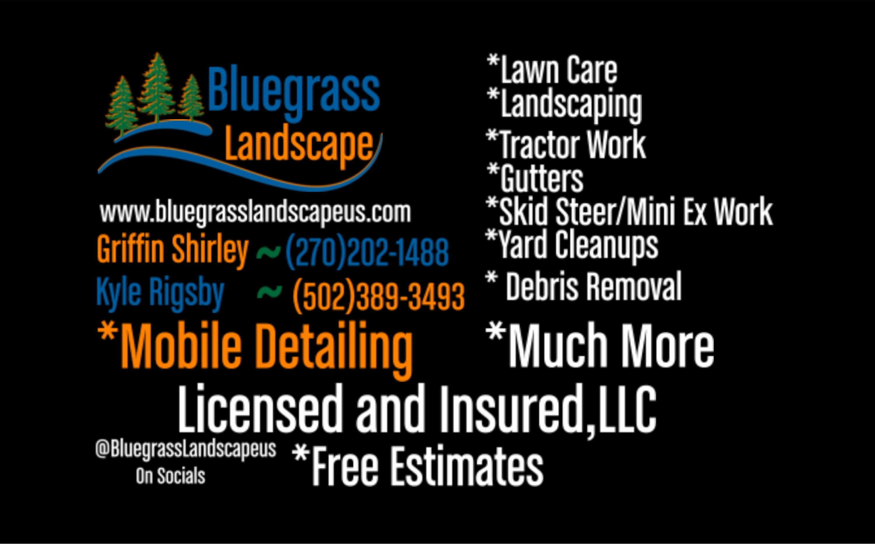 Bluegrass Landscape, LLC Logo