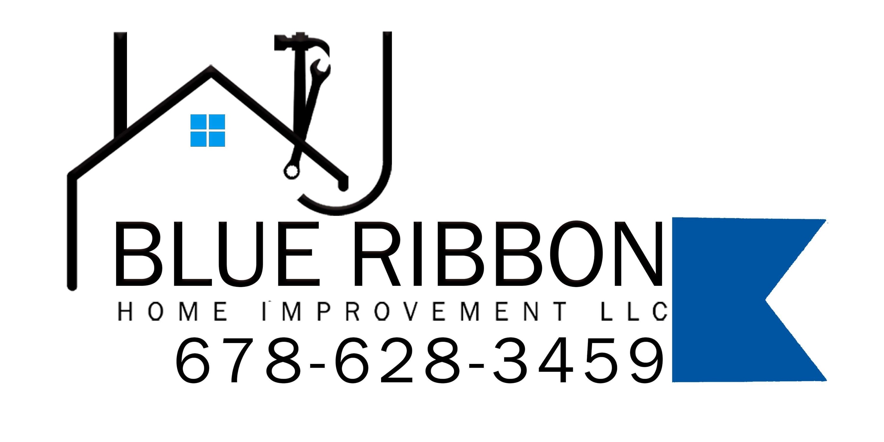 Blue Ribbon Home Improvement Logo