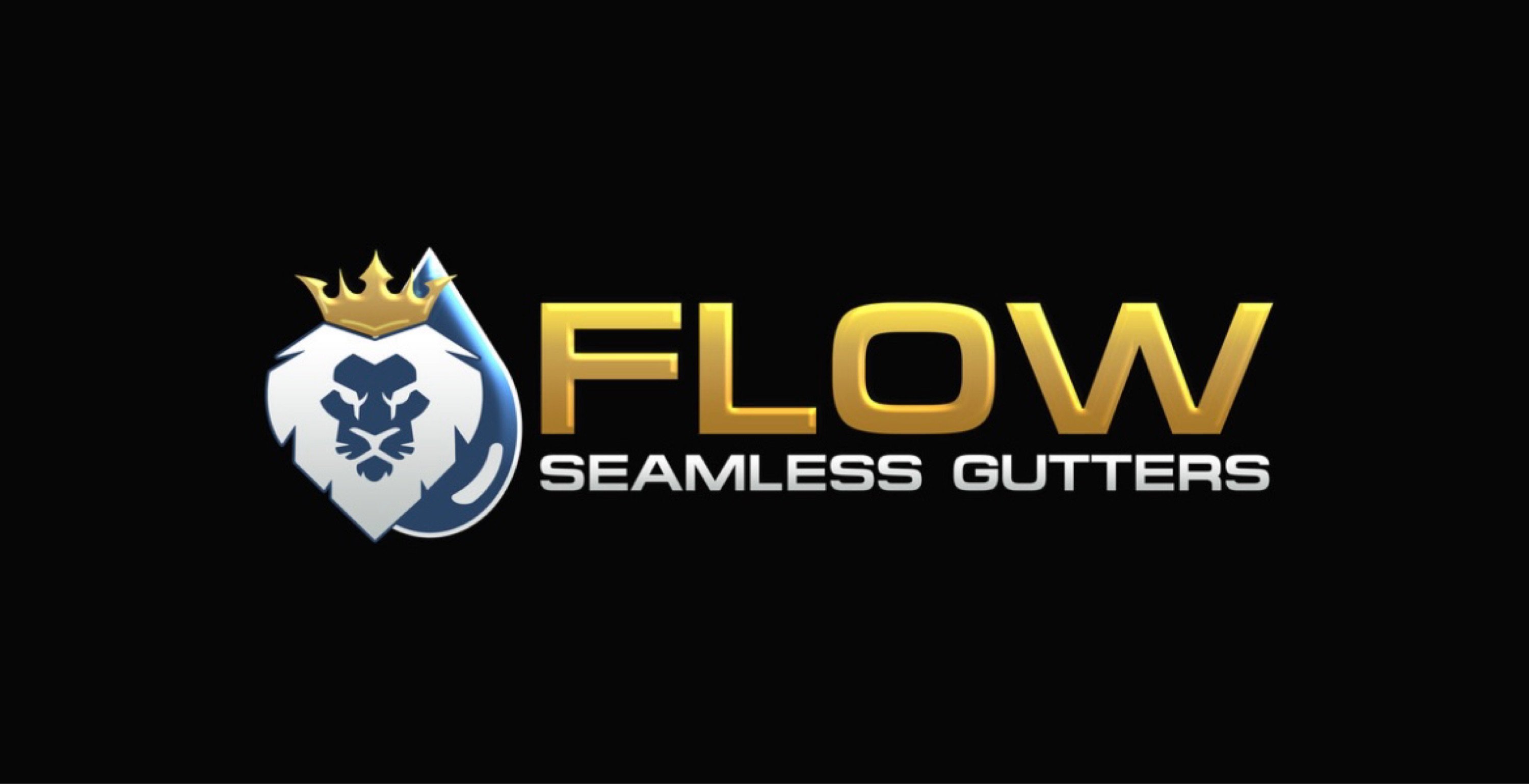 Flow Seamless Gutters Logo