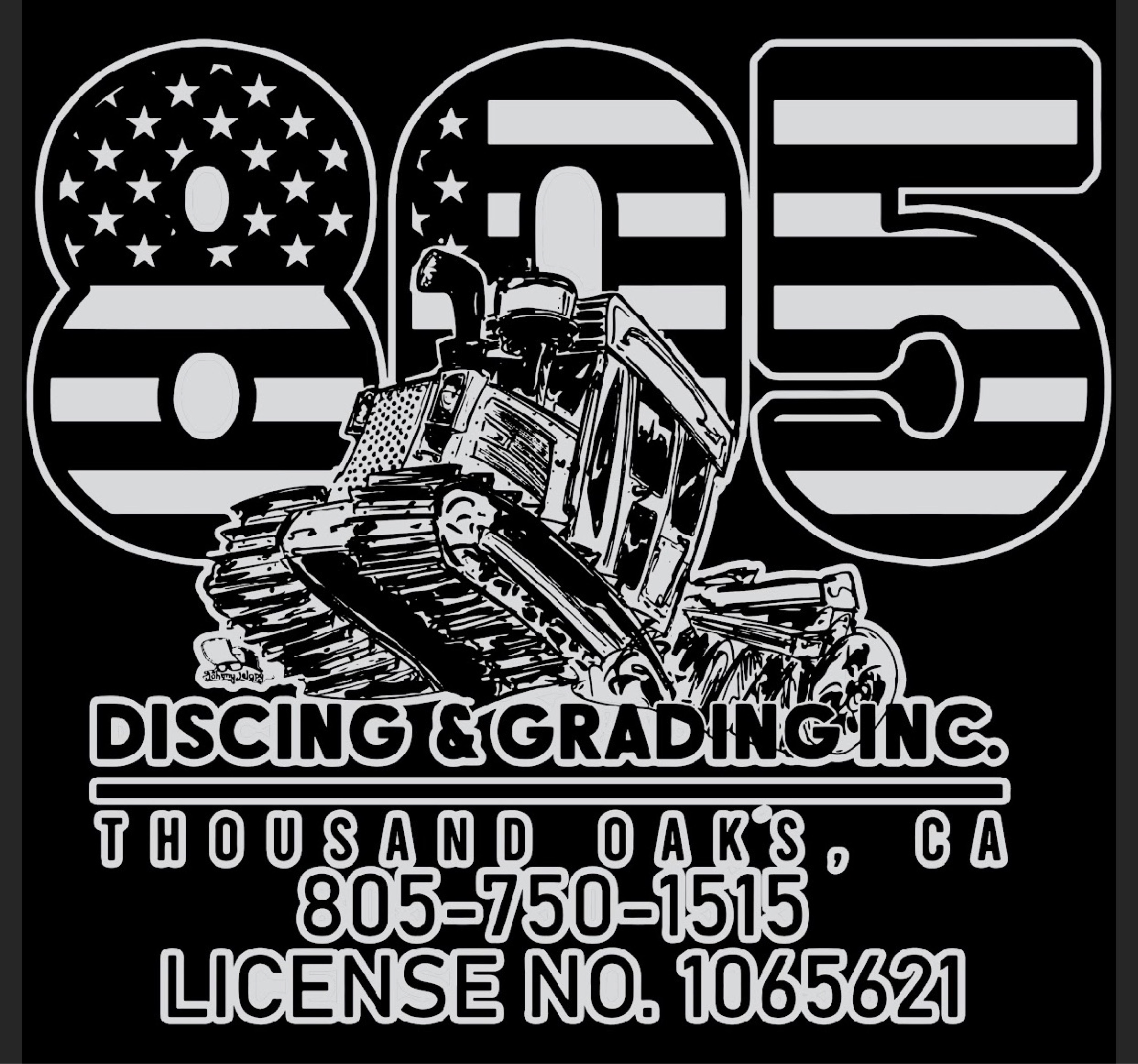 805 Discing and Grading, Inc. Logo