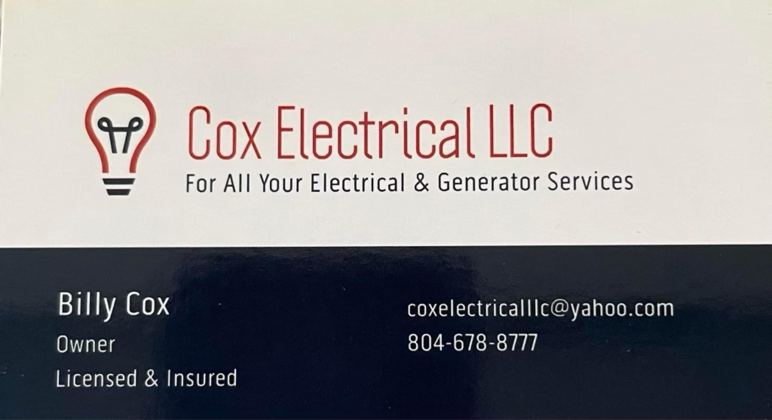 Cox Electrical LLC Logo