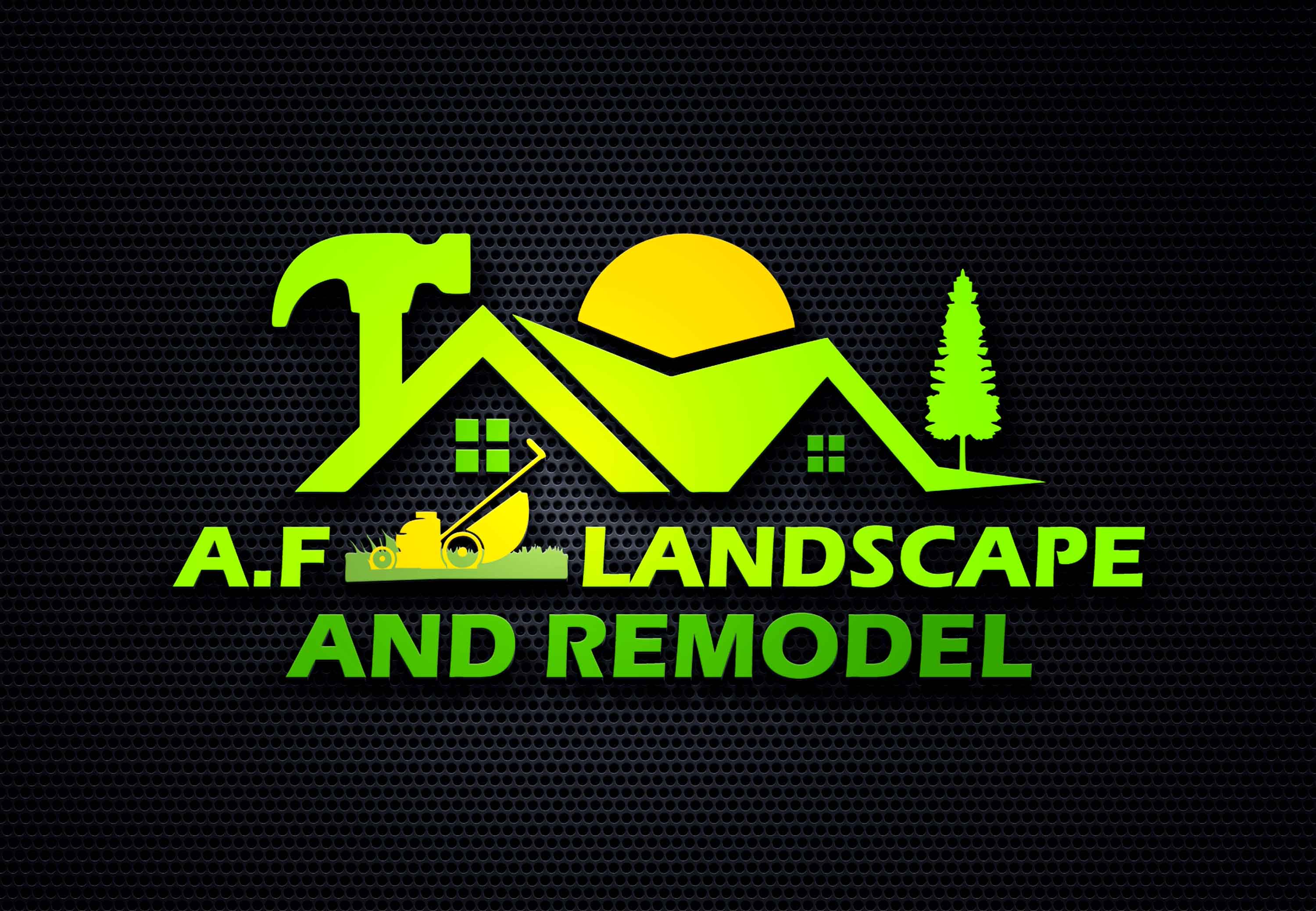 A.F Landscaping & Remodeling Logo