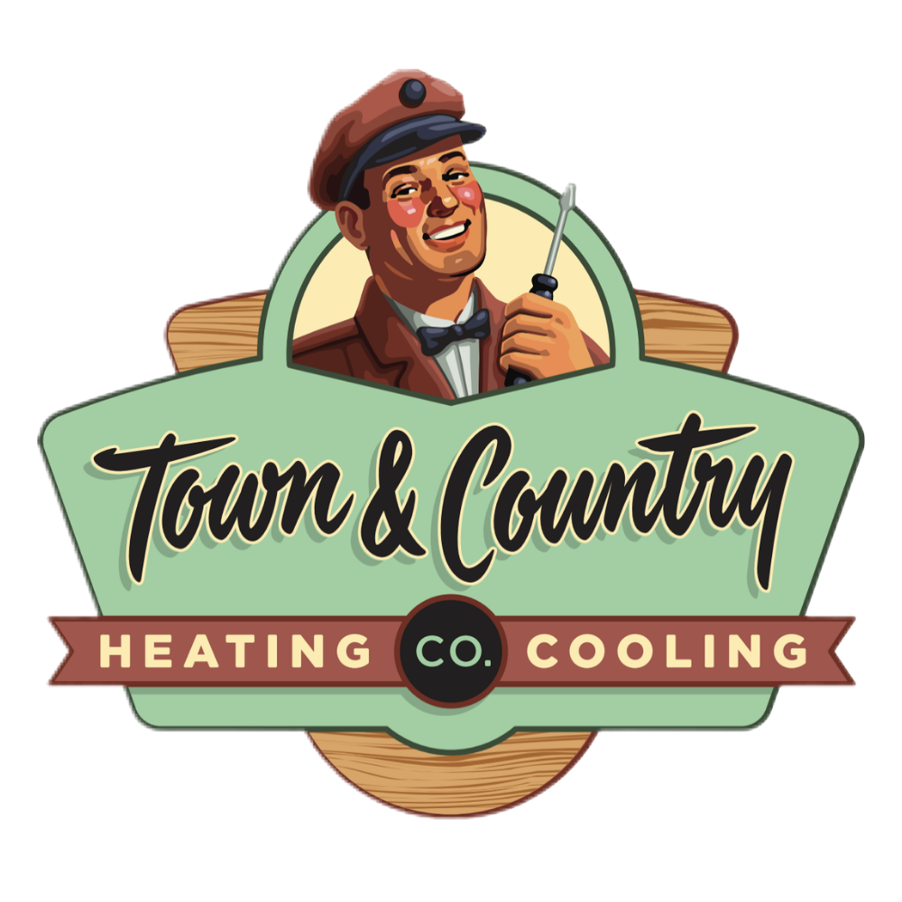 Town & Country Heating And Cooling, Co. Logo