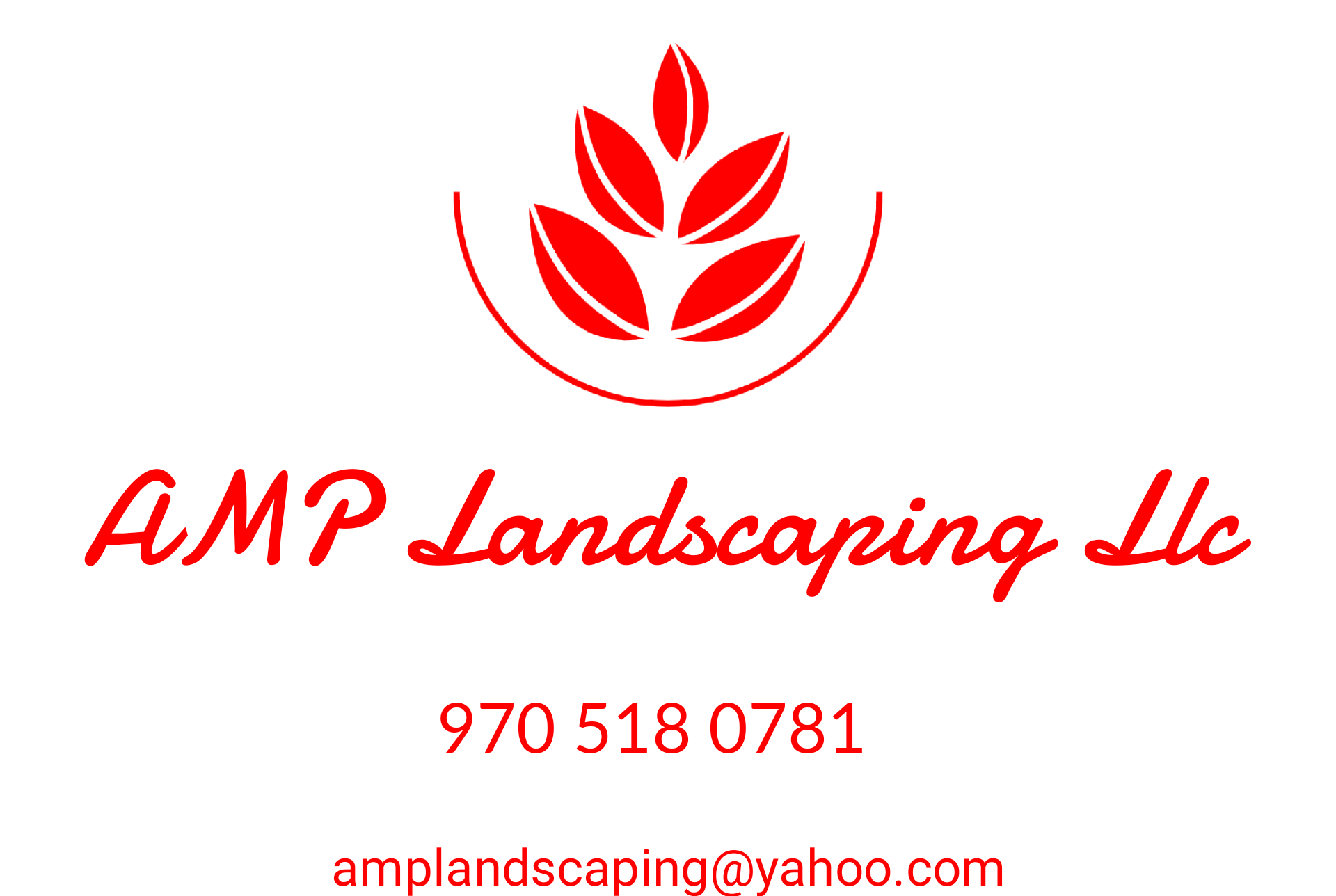 AMP Landscaping Logo