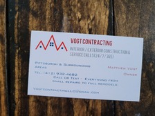 Vogt Contracting, LLC Logo