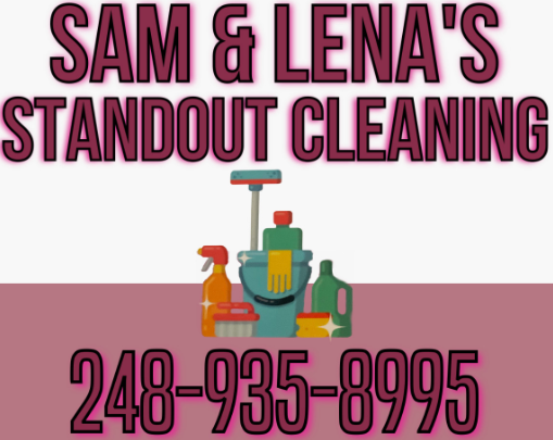 Samantha's Standout Cleaning Logo