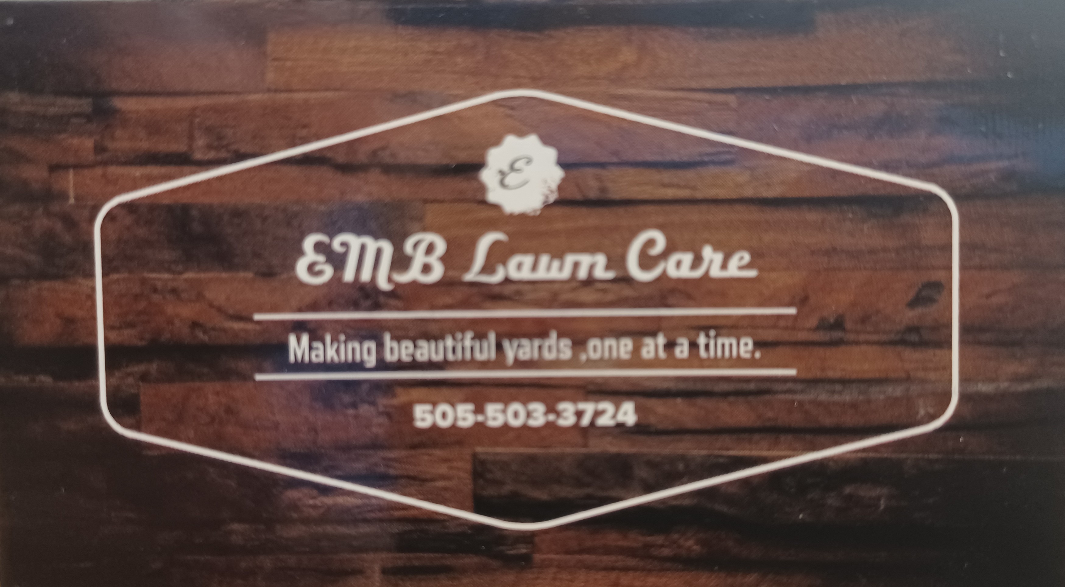 EMB Lawn Care Logo