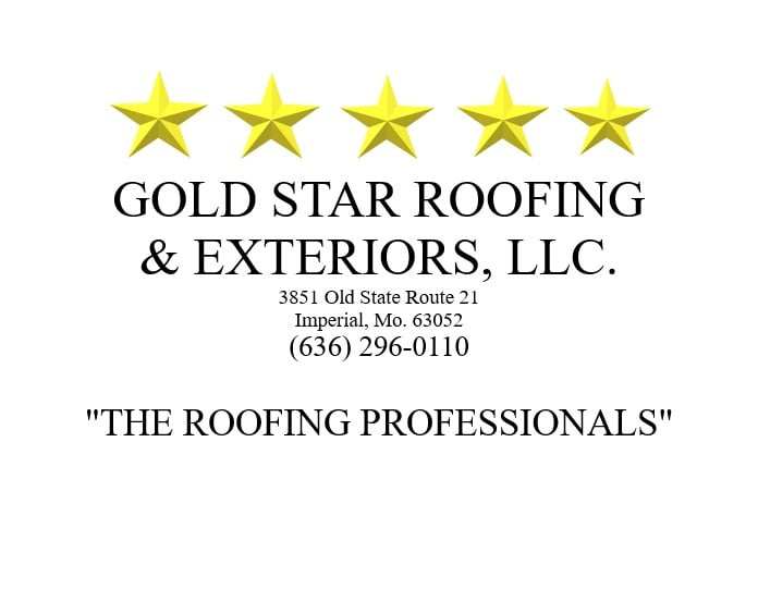 Gold Star Roofing and Exteriors, LLC Logo