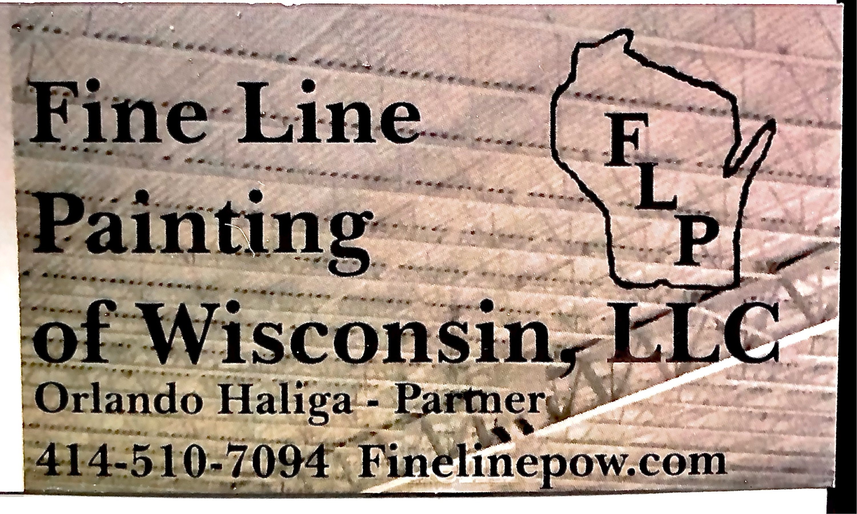 Fine Line Painting of Wisconsin LLC Logo