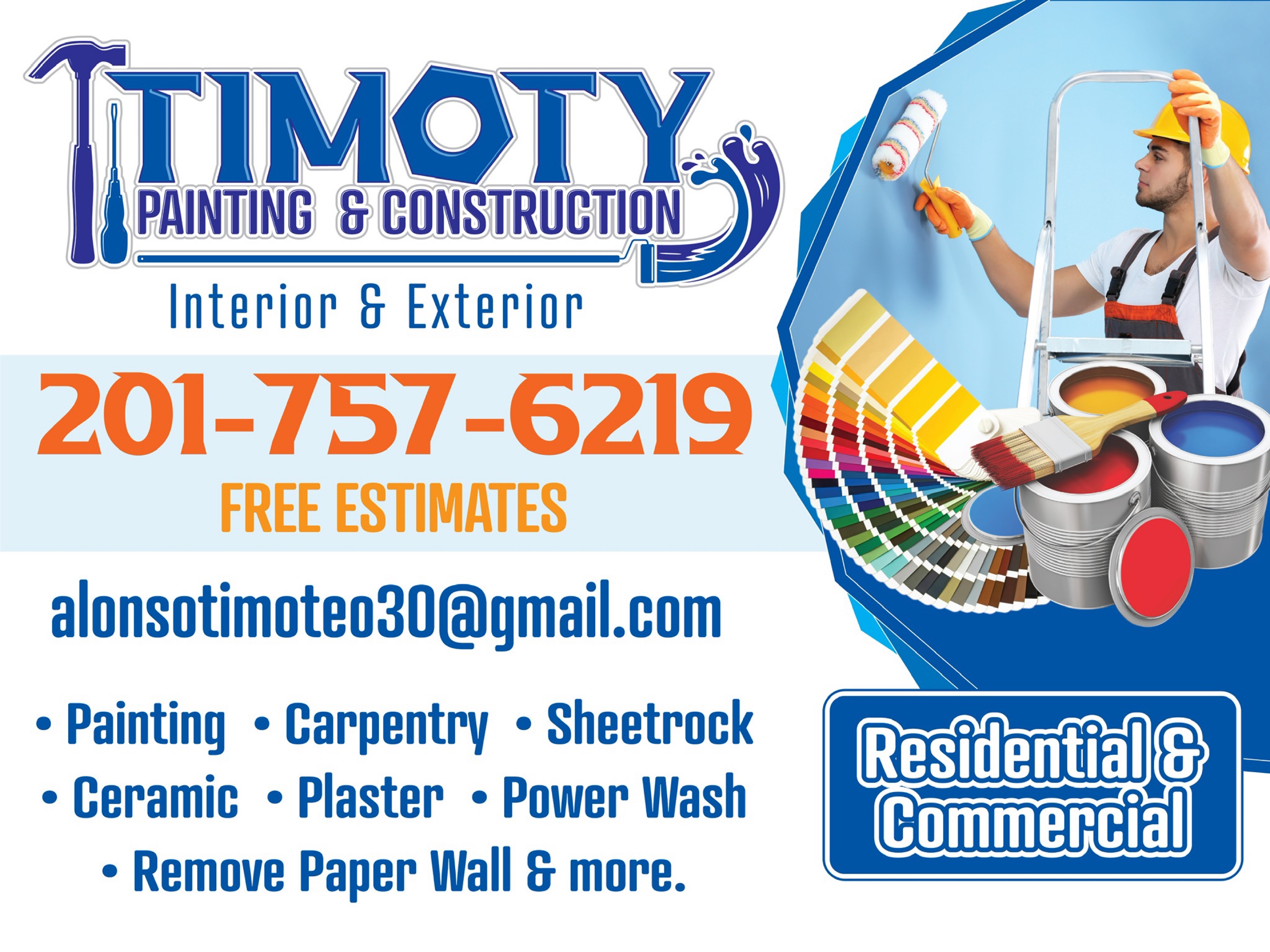 Timoty Painting, LLC Logo