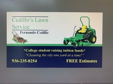 Cedillo's Lawn Service Logo