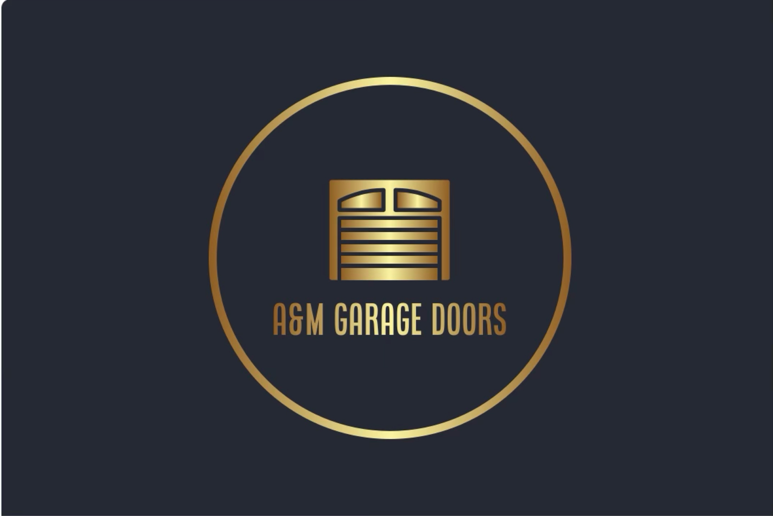 A&M Garage Doors Logo