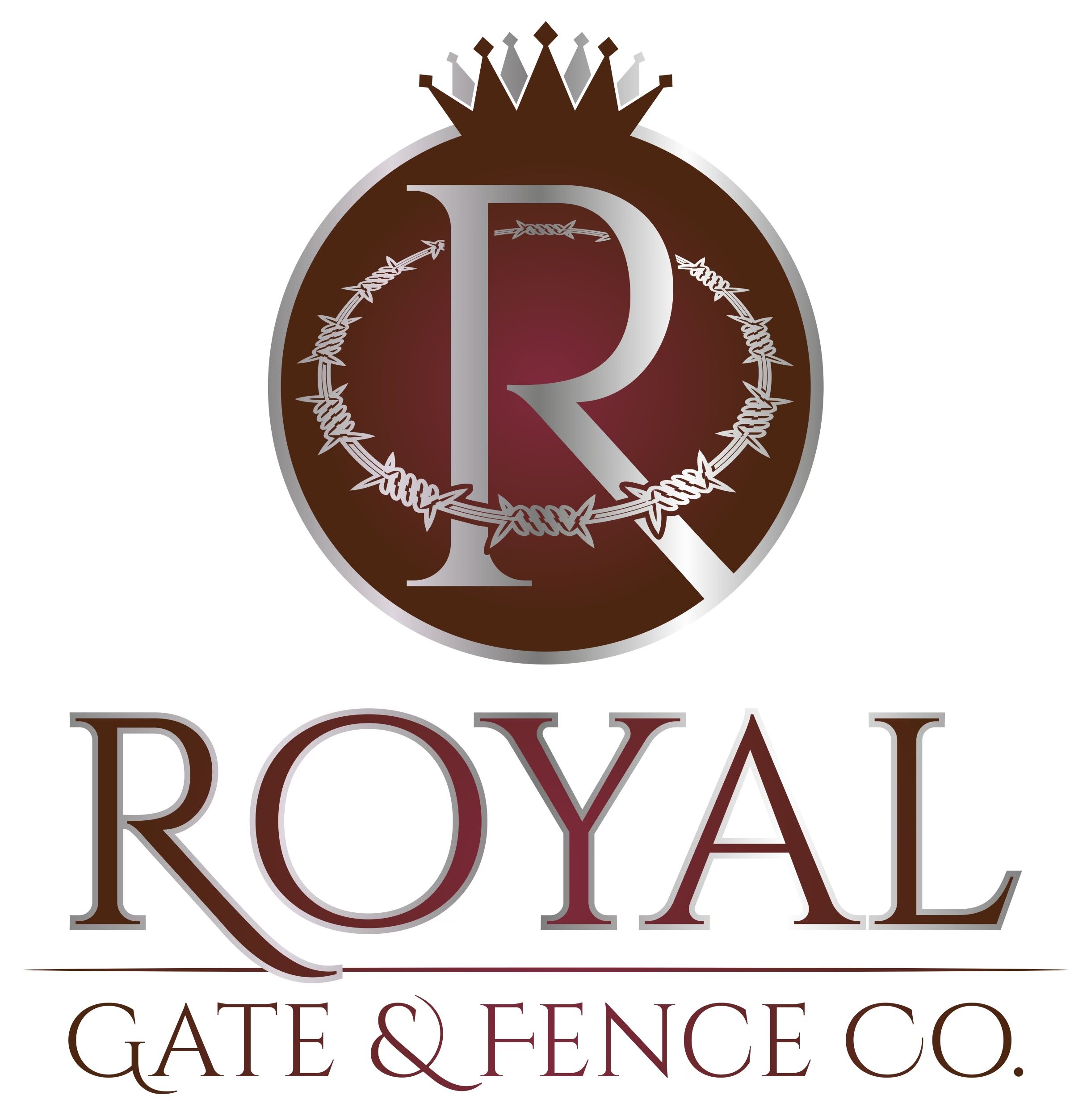 Royal Gate And Fence CO Logo