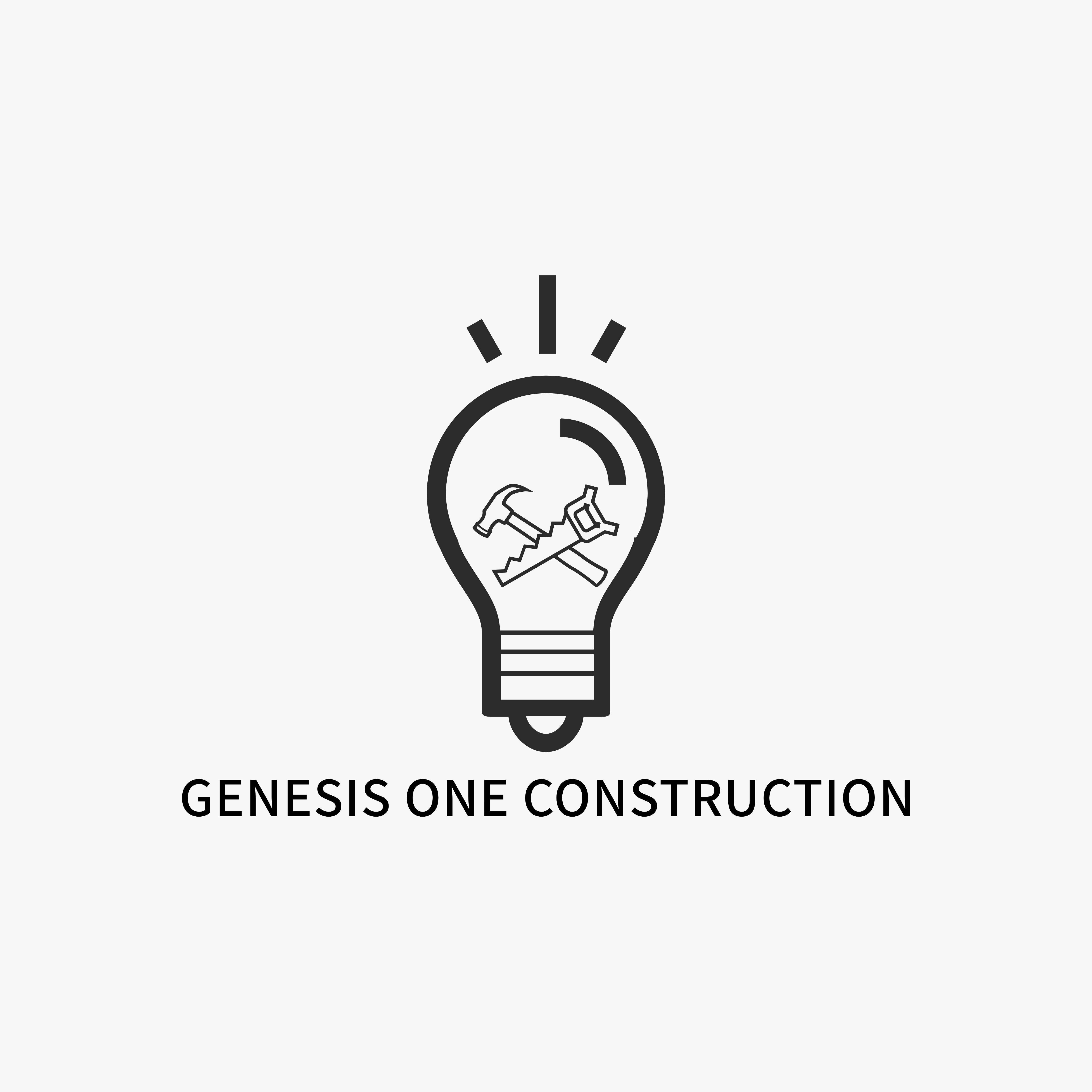 Genesis One Construction Logo
