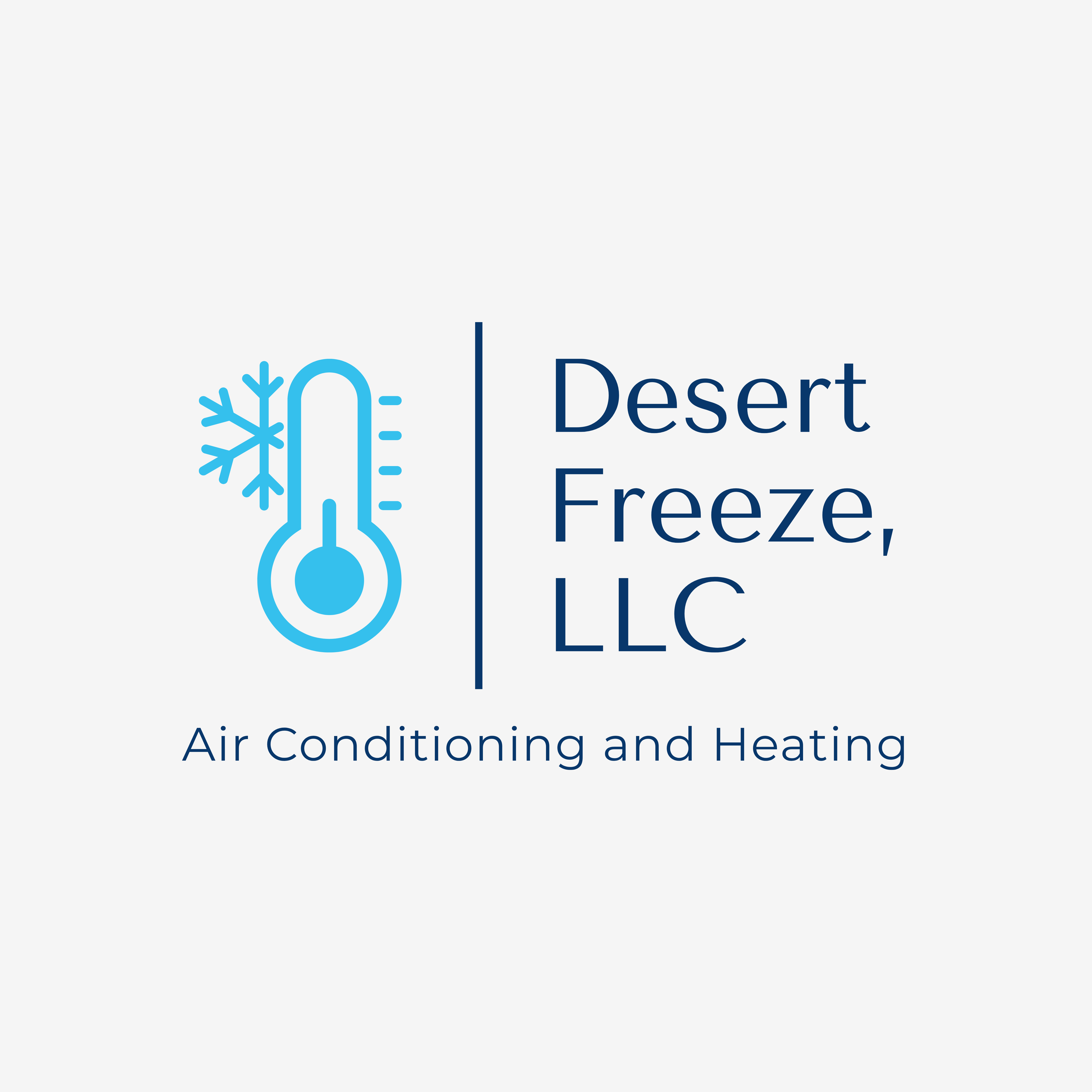 Desert Freeze Air Conditioning And Heating Logo