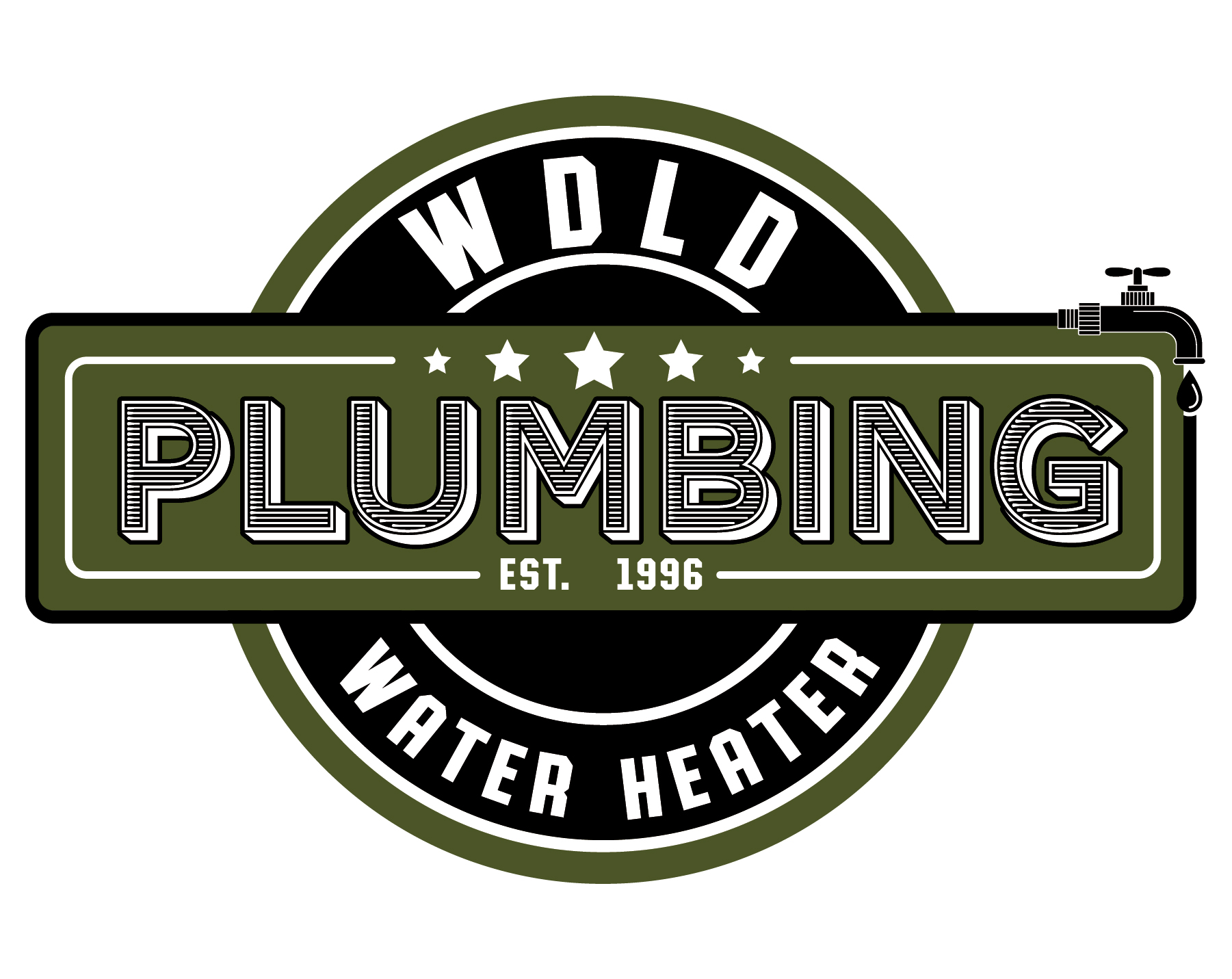 WDLD Water Heaters & Plumbing Logo