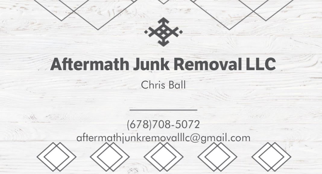 Aftermath Junk Removal Logo