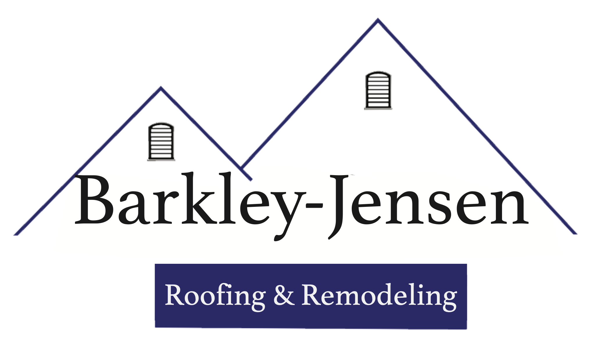 Barkley-Jensen Roofing and Restoration Logo