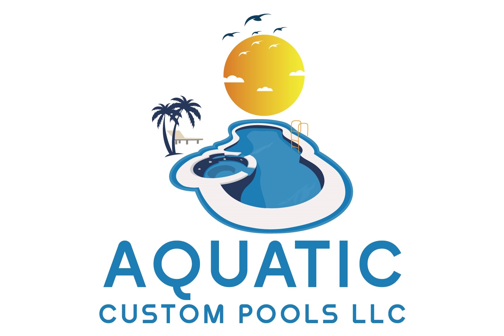 Aquatic Custom Pools, LLC Logo