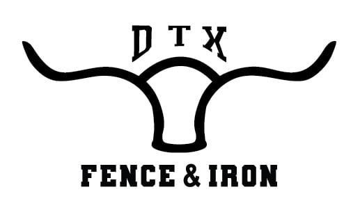 DTX Fence and Iron Logo
