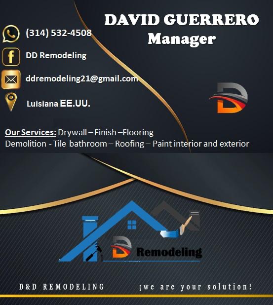 D&D Remodeling Logo