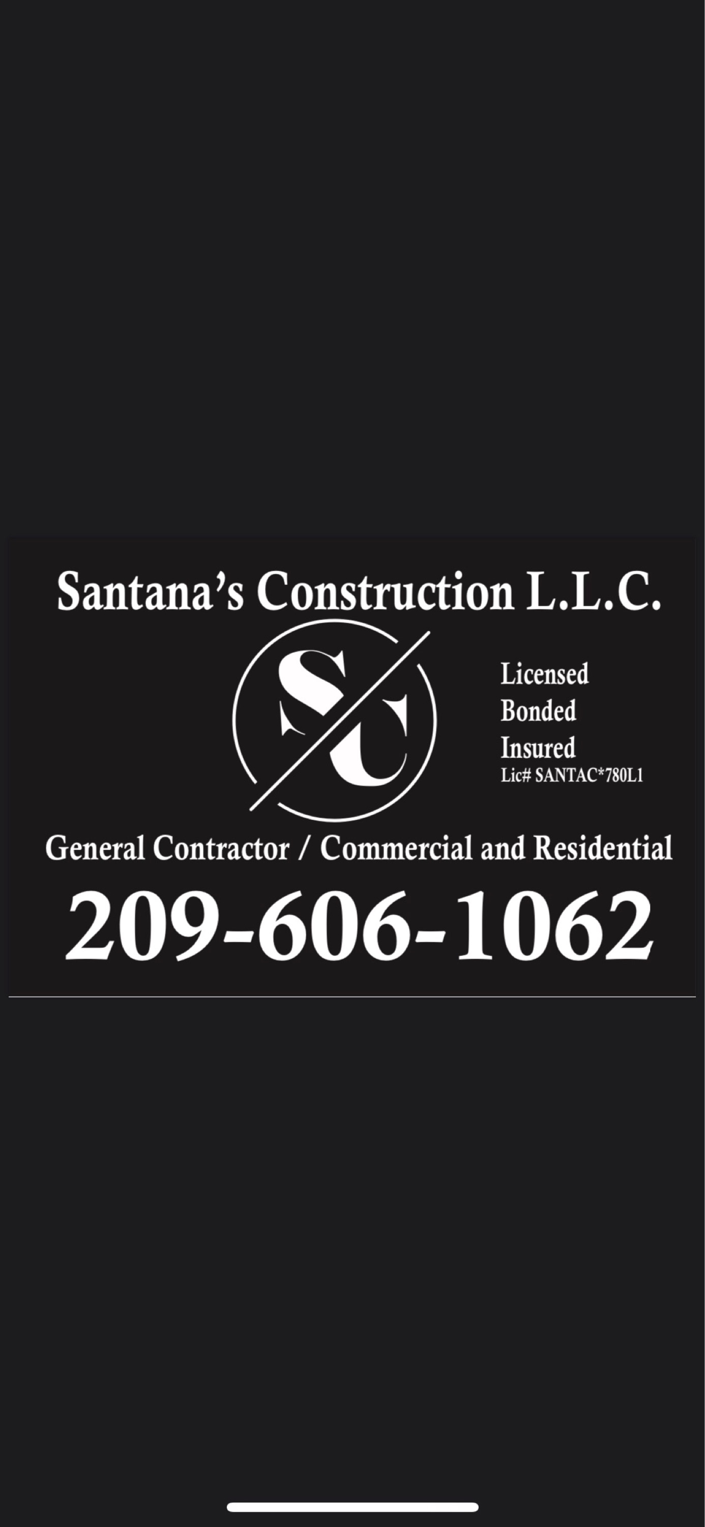 Santana's Construction, LLC Logo