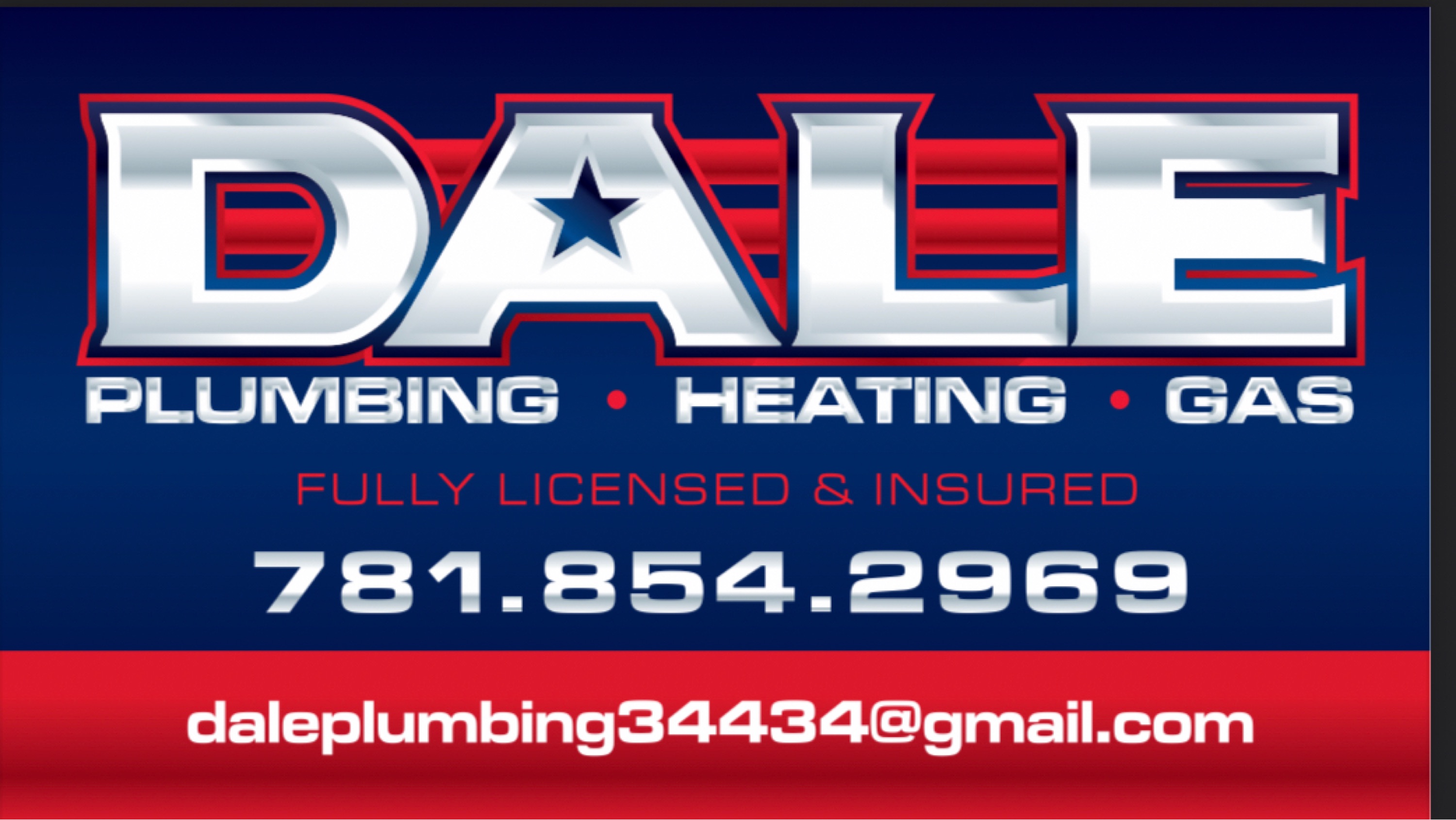 Dale Plumbing/Heating/Gas Logo
