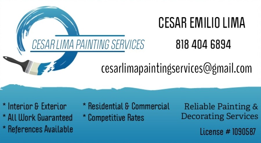 Cesar Lima Painting Services Logo