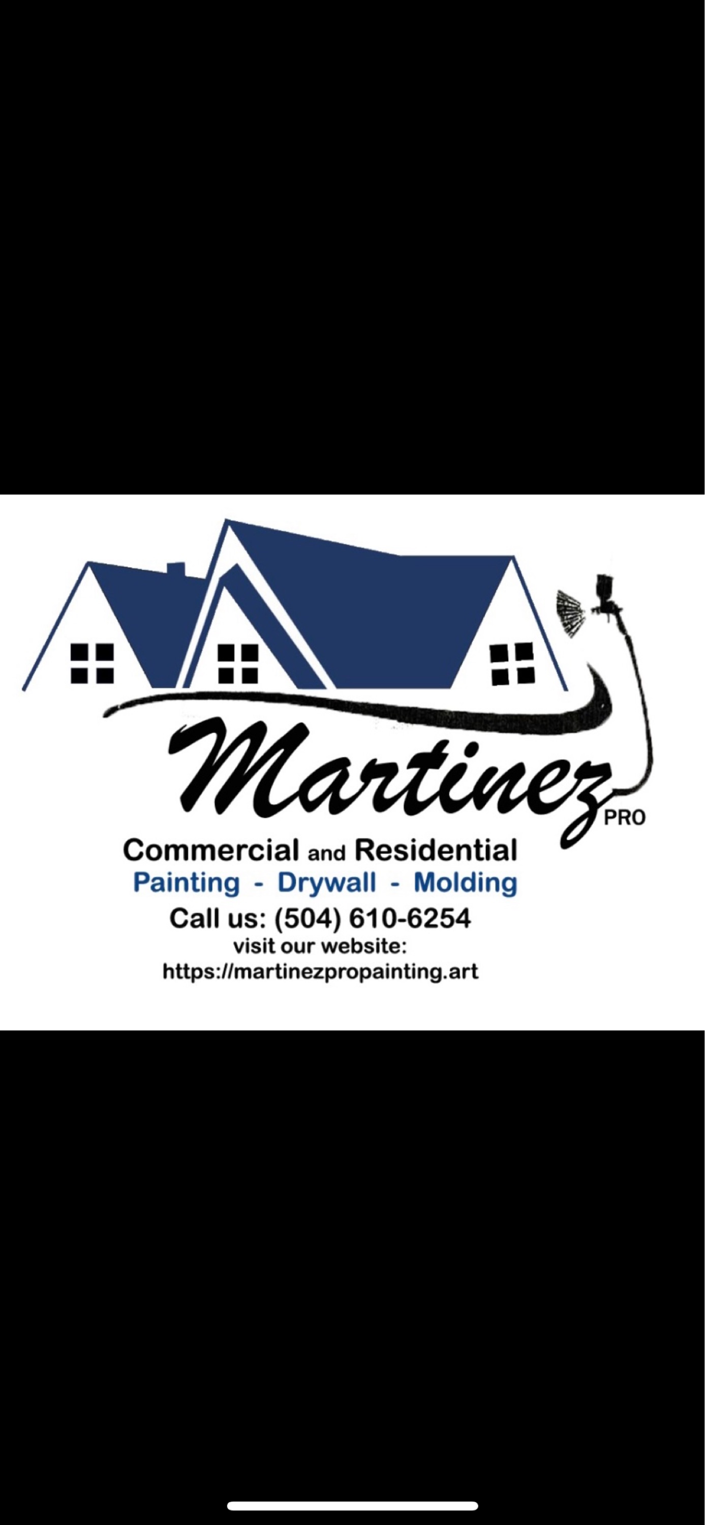 Martinez Professional Painting Logo