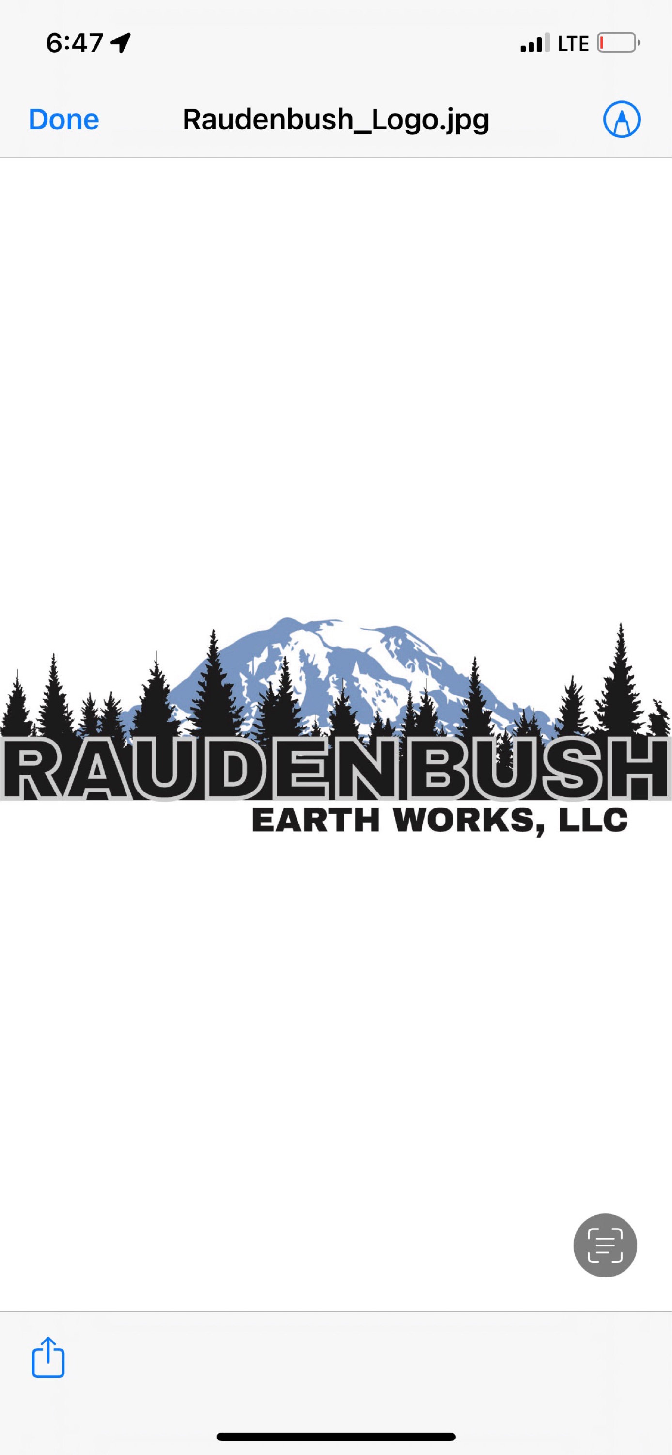 Raudenbush Earthworks LLC Logo