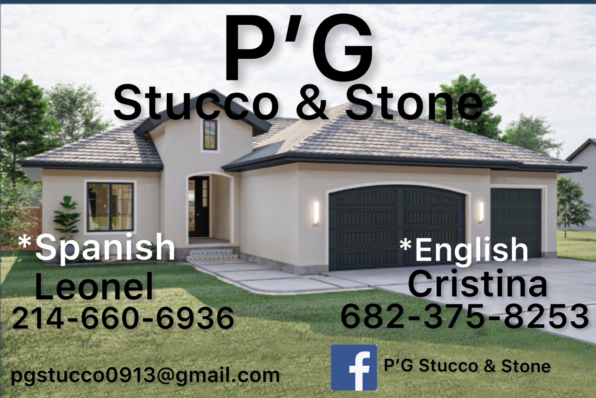 PG Stucco and Stone Logo