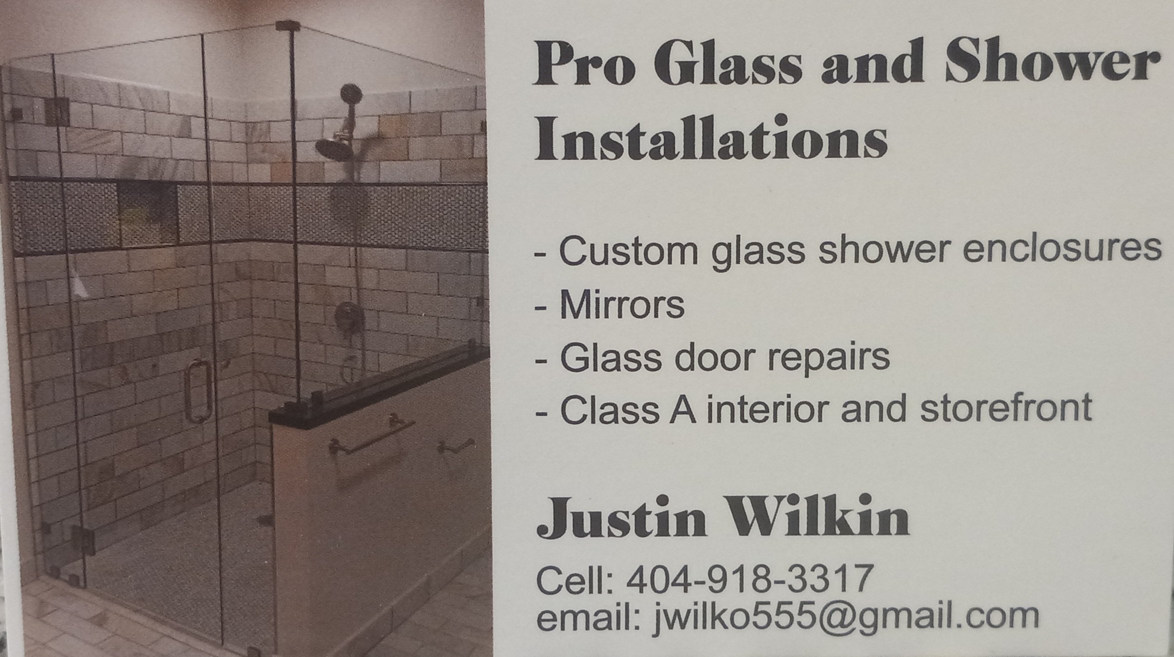 Pro Glass and Shower Installations LLC Logo