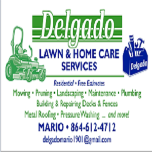 Delgado Lawn Home Services Logo