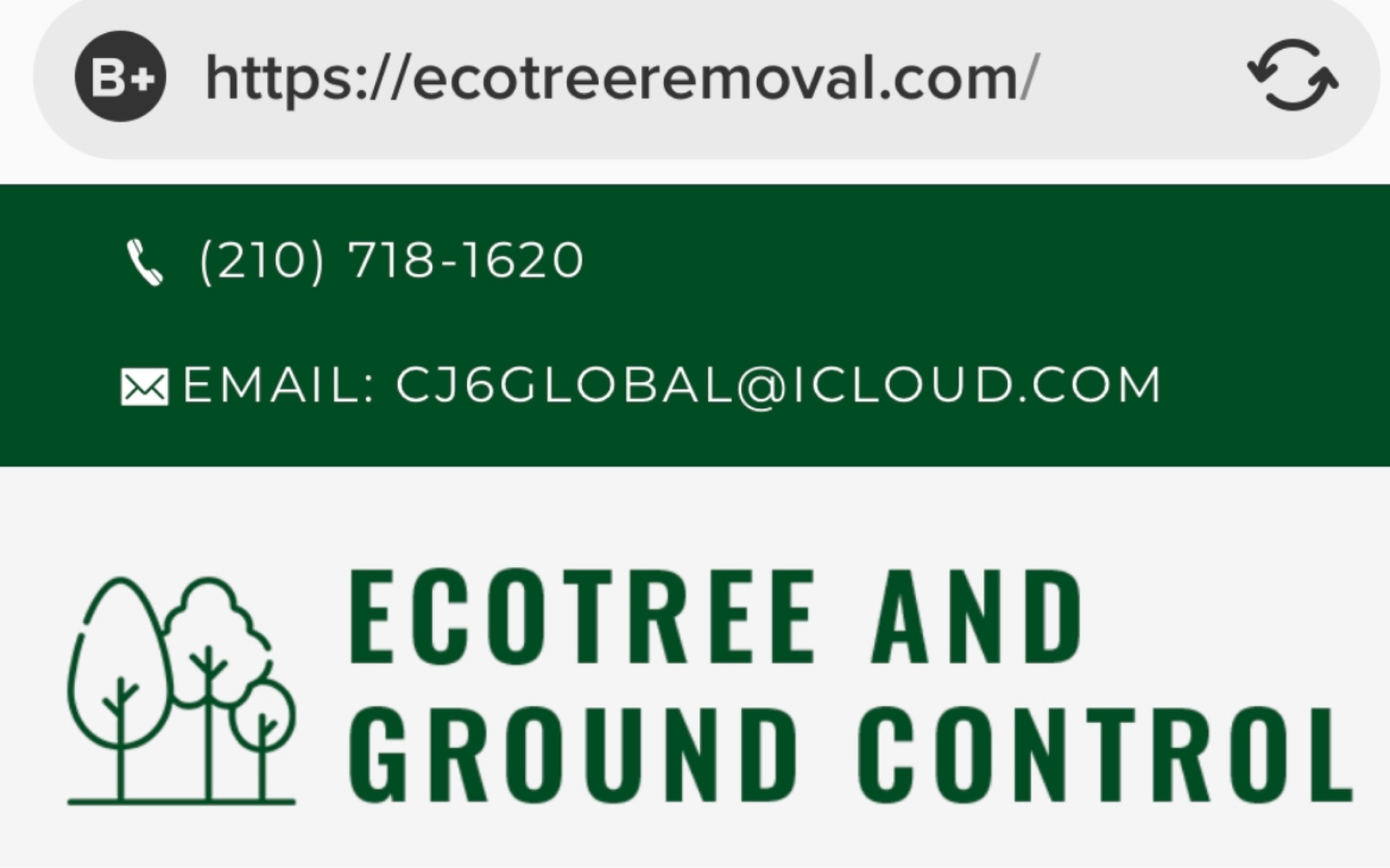 Ecotree and Ground Control Logo