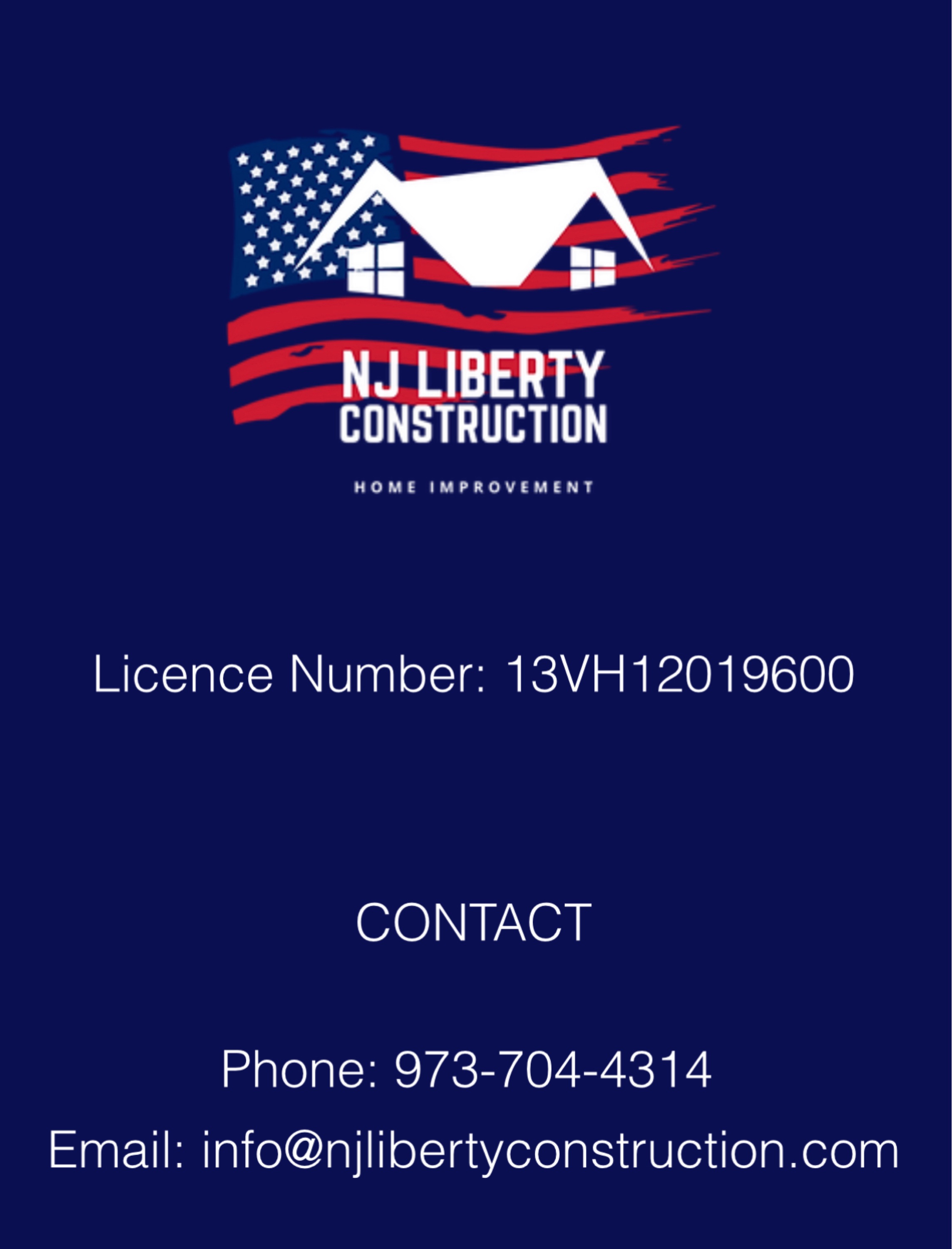 NJ Liberty Construction LLC Logo