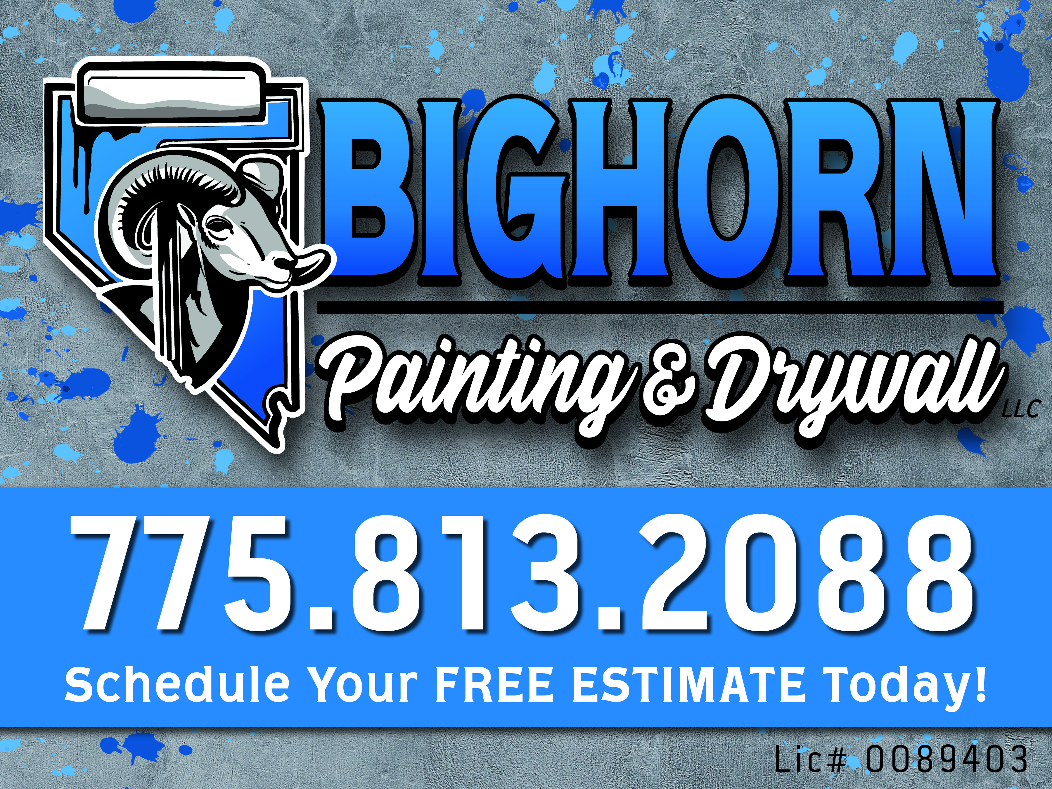 Bighorn Painting & Drywall, LLC Logo